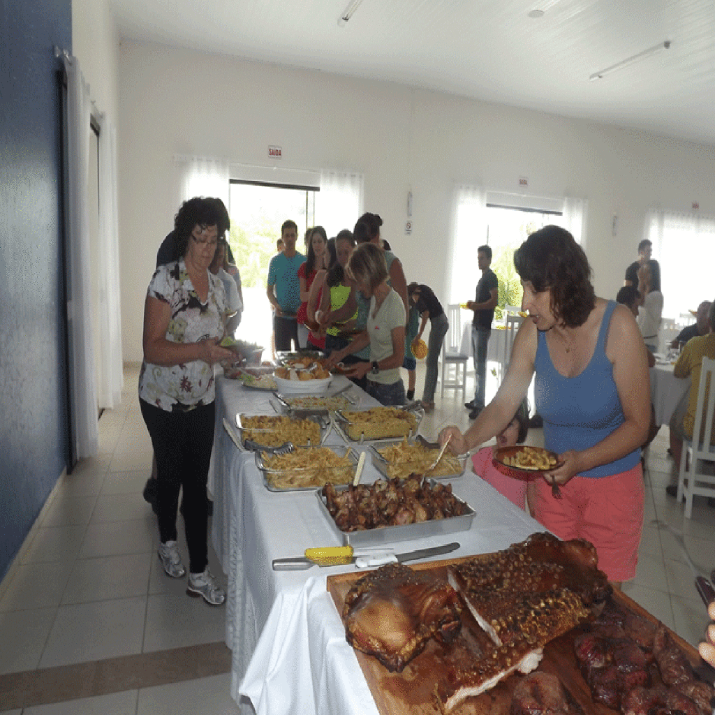 Almoço de final de não da Tinsul Tintas