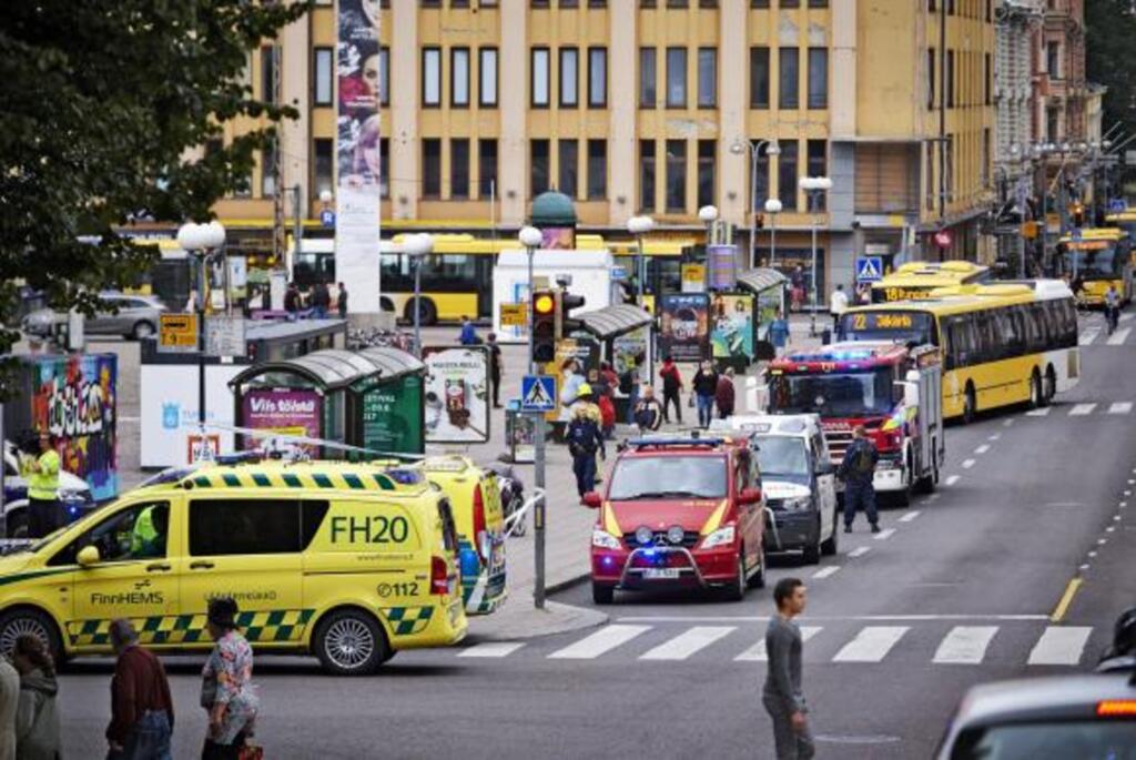 Tribunal da Finlândia decreta prisão preventiva de autor de ataque em Turku