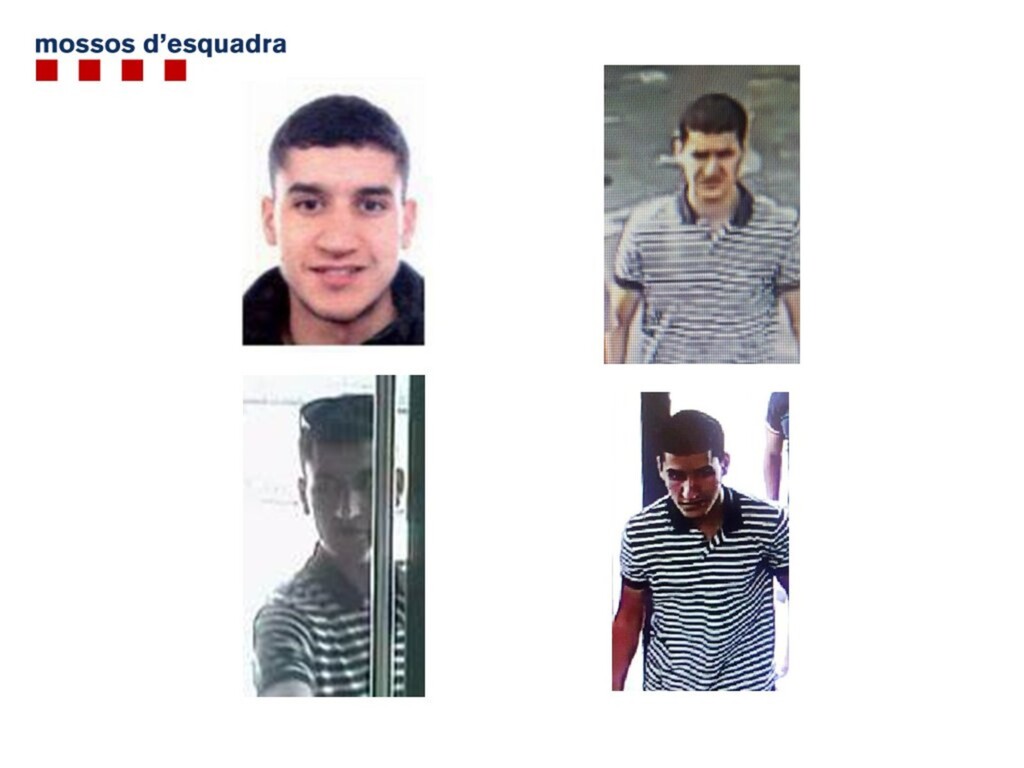Polícia autônoma catalã identifica foragido Younes Abouyaaqoub como autor do atentado em Barcelona
