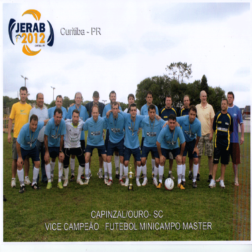 AABB de Capinzal e Ouro sagra-se vice-campeão do Sul Brasileiro de Futebol Suíço Máster