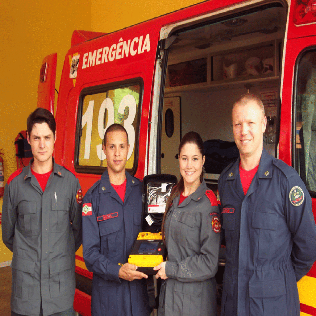 Desfibrilador automático doado ao GBM de Piratuba pelo fórum de Capinzal, salva a primeira vida