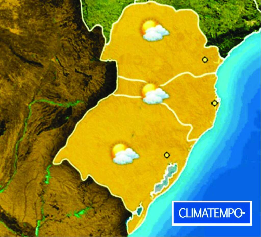 Semana terá tempo seco e frio segundo as previsões do Climatempo