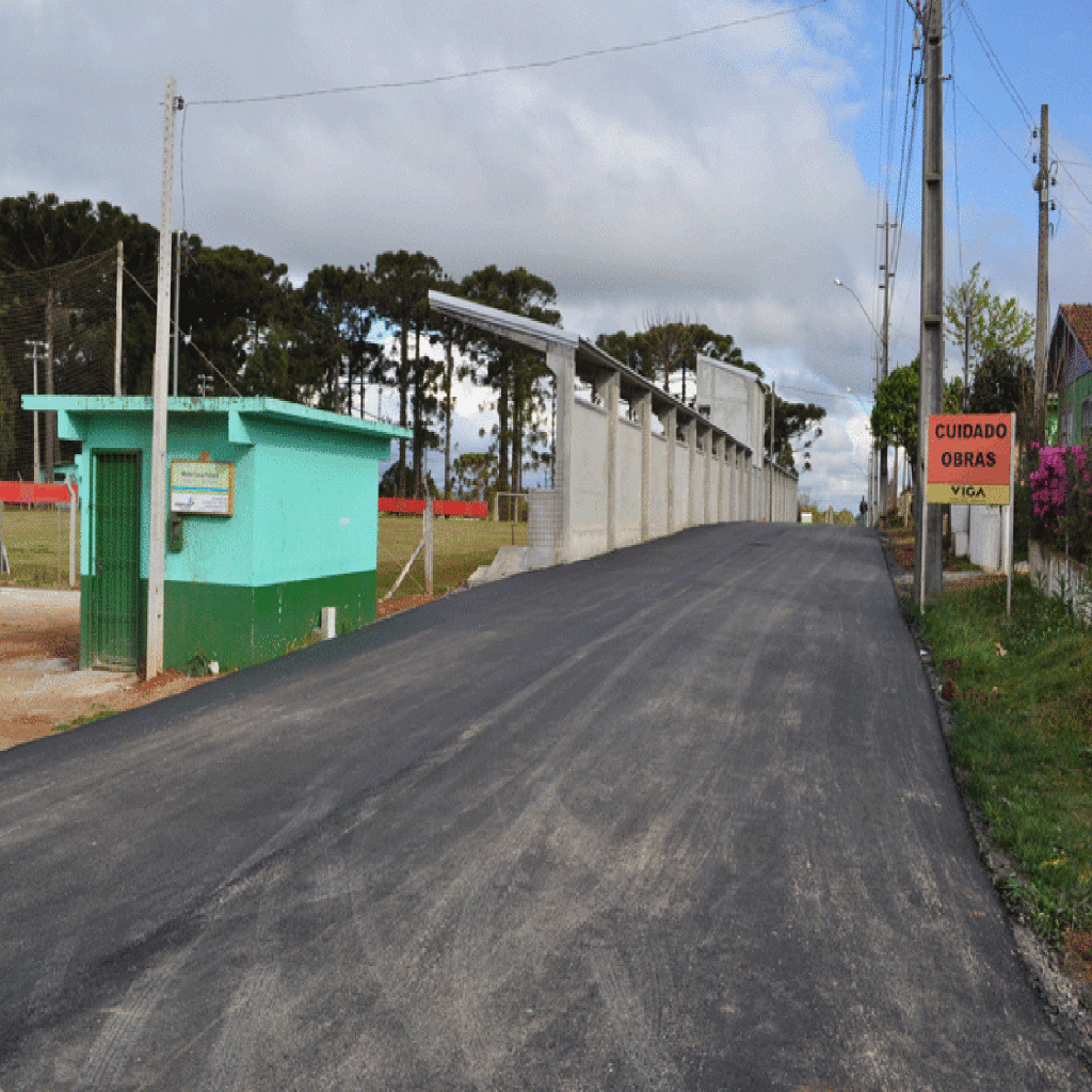 Concluída primeira etapa do asfalto no bairro Aparecida