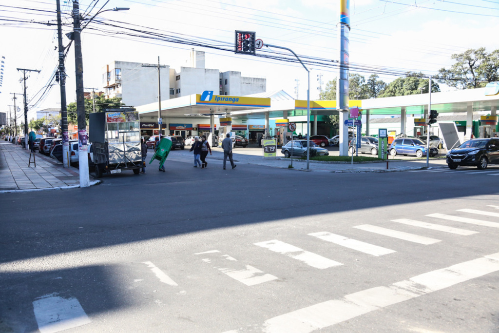 Final de semana de trecho bloqueado na avenida Bento Gonçalves