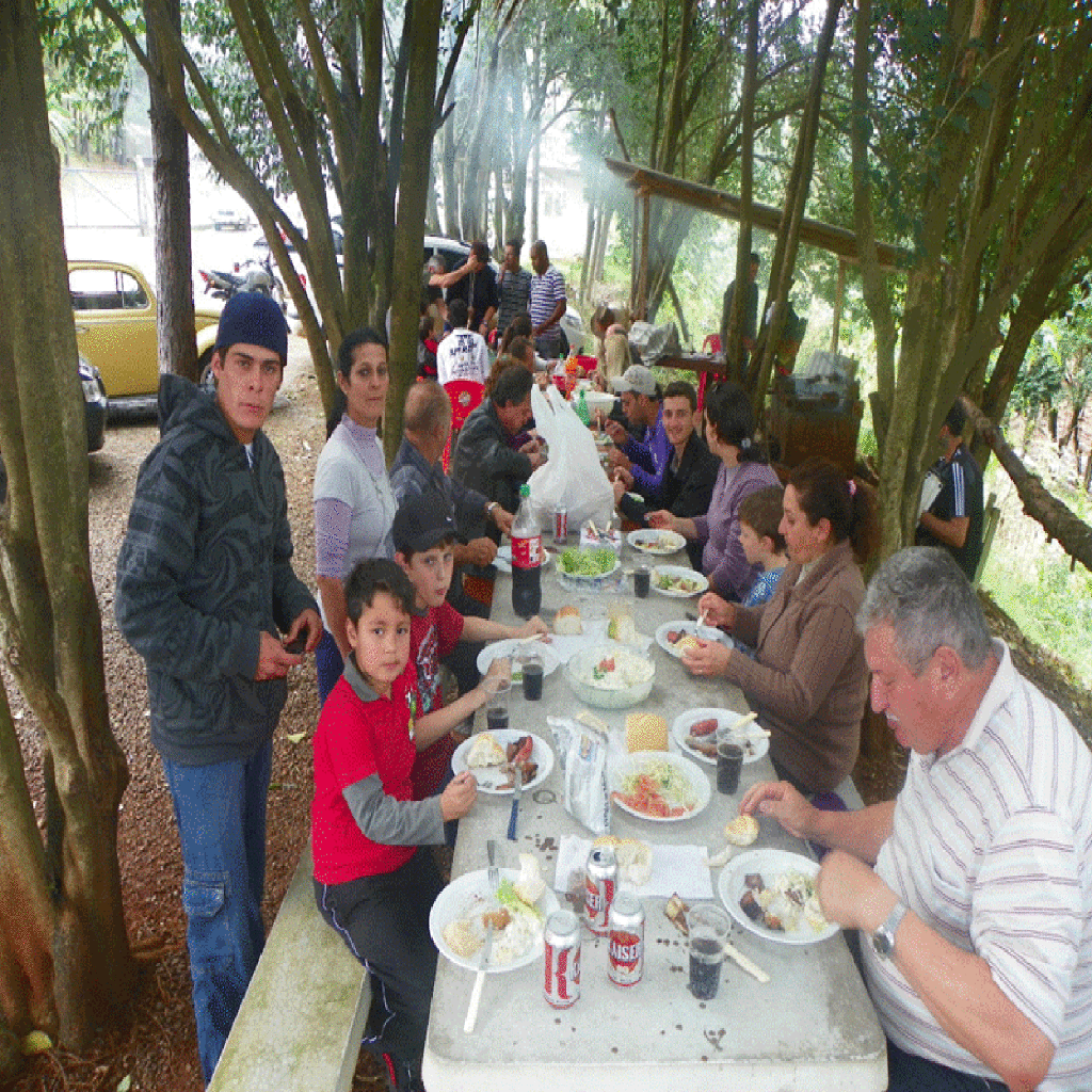 Almoço de aniversário