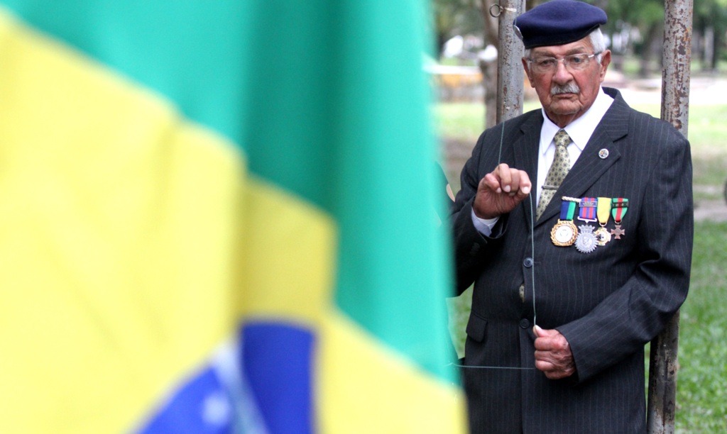 Pracinha revisita a emoção do fim da  2ª Guerra