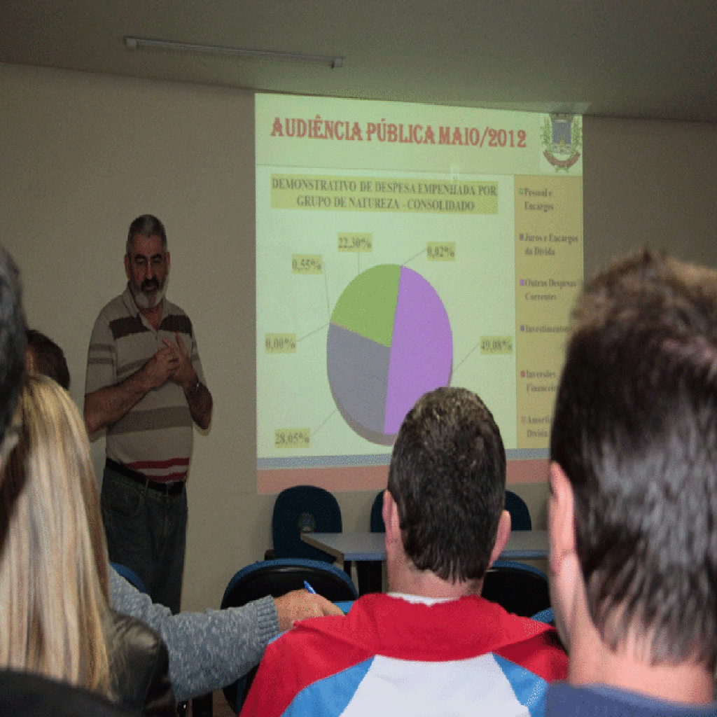 Prefeitura de Piratuba realiza audiência pública para apresentação de gastos