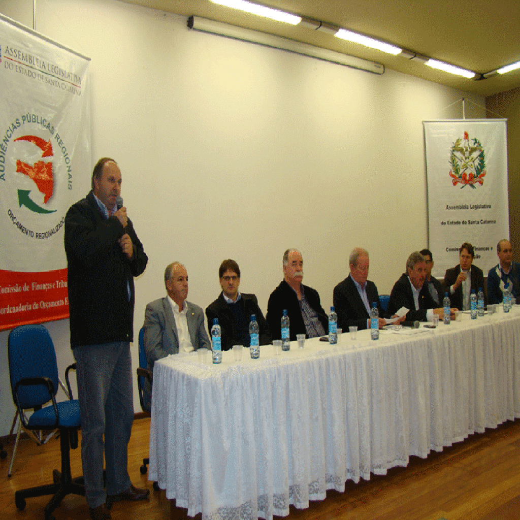 SDR Campos Novos participa de audiência pública do Orçamento Regionalizado