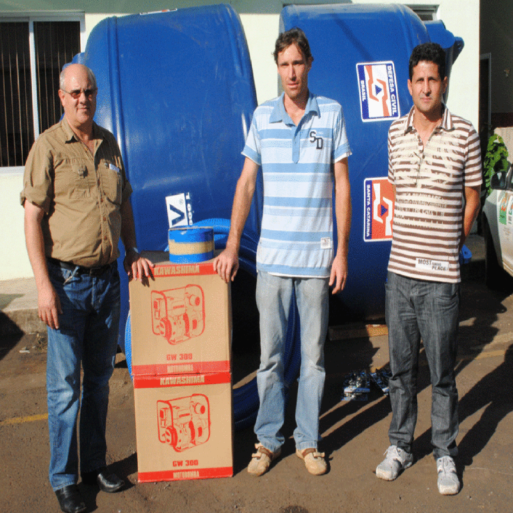 REGIONAL DE JOAÇABA RECEBE KIT PARA DISTRIBUIÇÃO DE ÁGUA