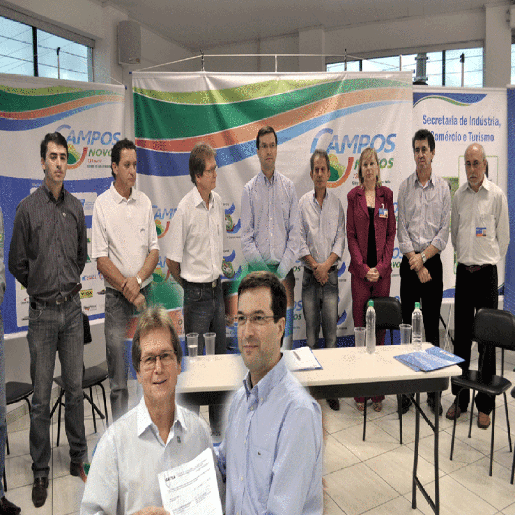 PREFEITURA DE CAMPOS NOVOS E CAIXA ECONÔMICA ASSINAM CONTRATO
