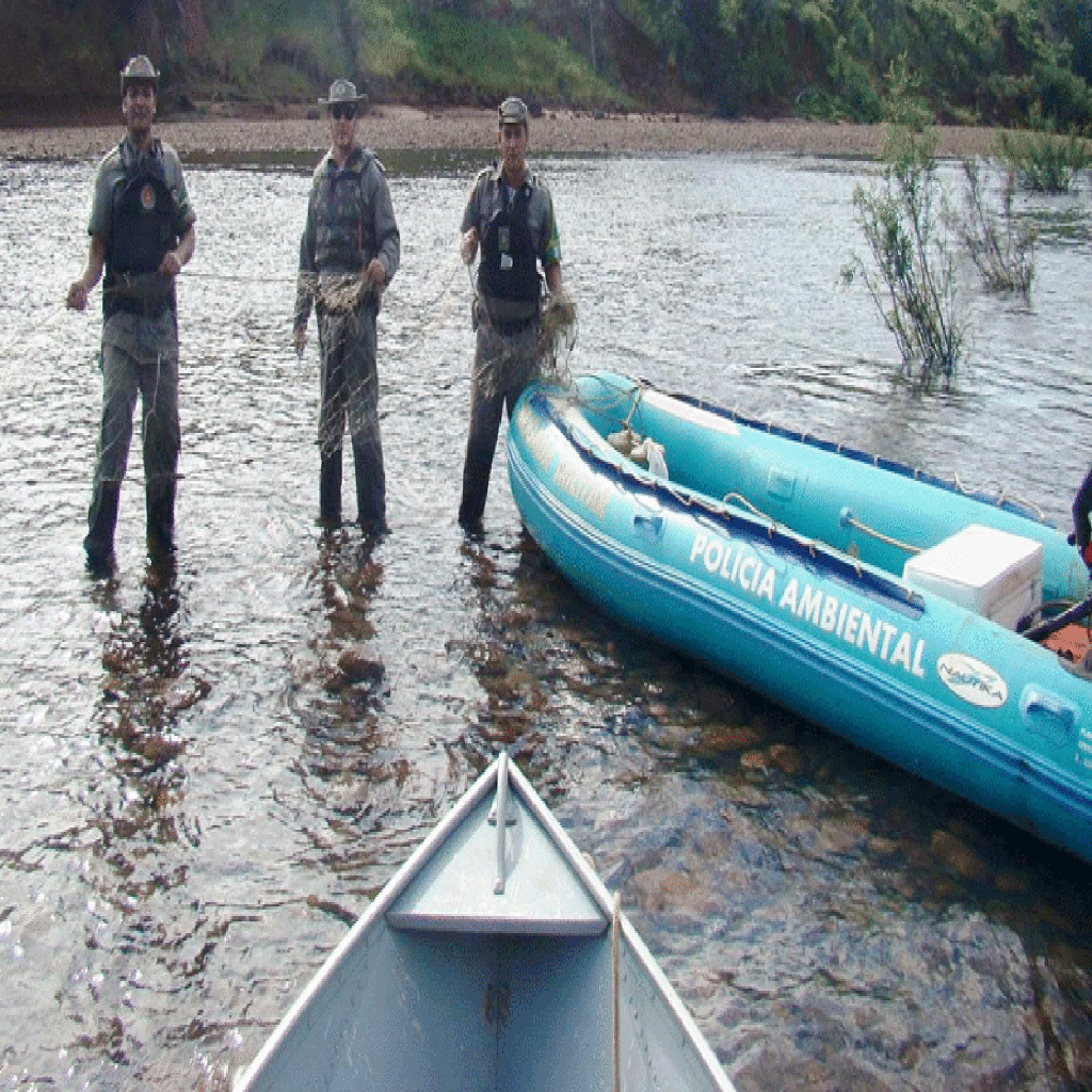 PATRULHA AMBIENTAL REALIZA OPERAÇÃO NO RESERVATÓRIO DA USINA HIDRELÉTRICA MACHADINHO