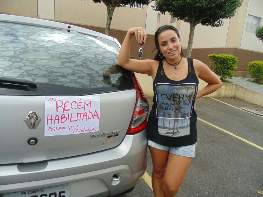 Uma pelotense de inspirar o trânsito
