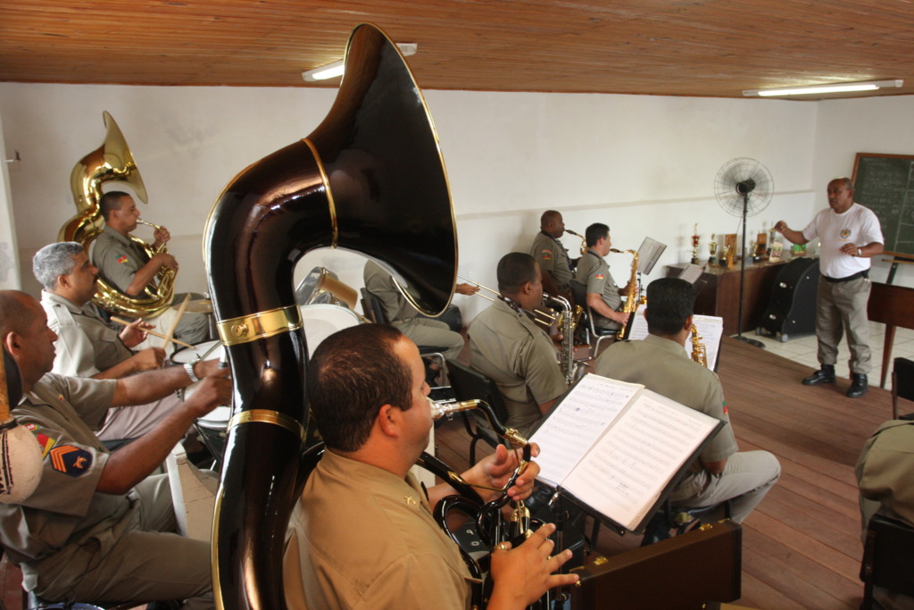 Encontro de Bandas Militares movimenta a cidade