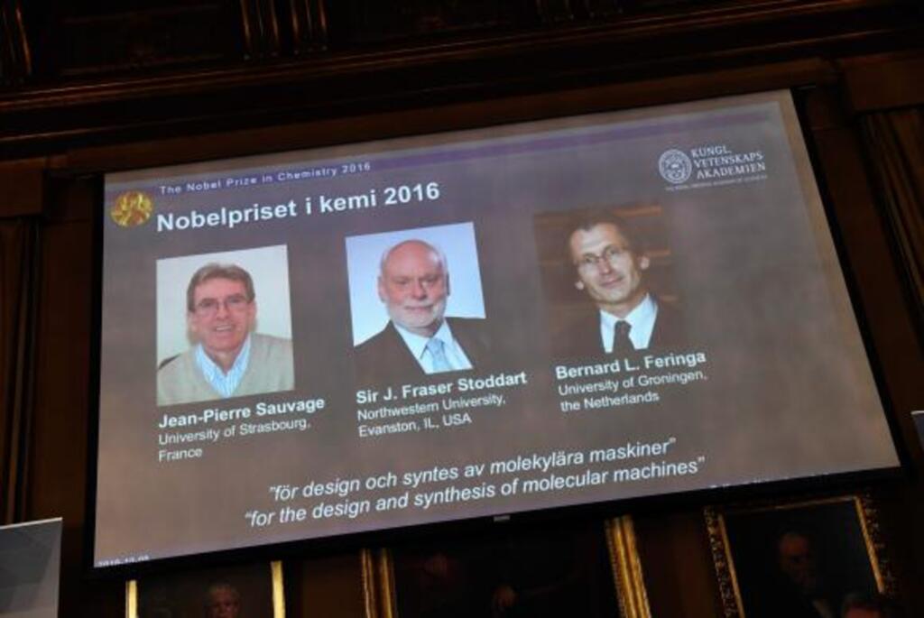 Nobel de Química premia trio de 
