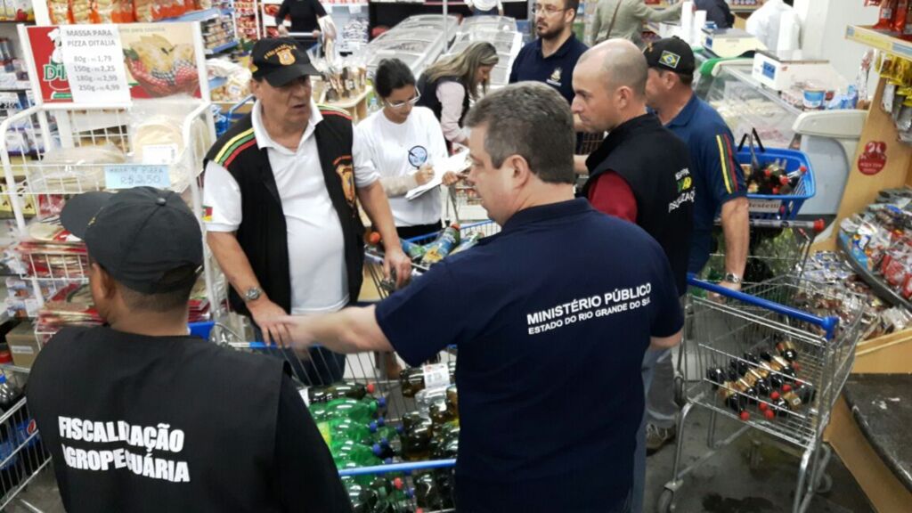 Força Tarefa Segurança Alimentar resulta na apreensão de nove toneladas de alimentos em Jaguarão