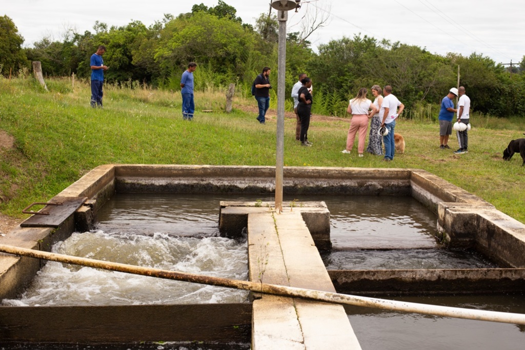 Transposição de água para a barragem Santa Bárbara está 80% pronta