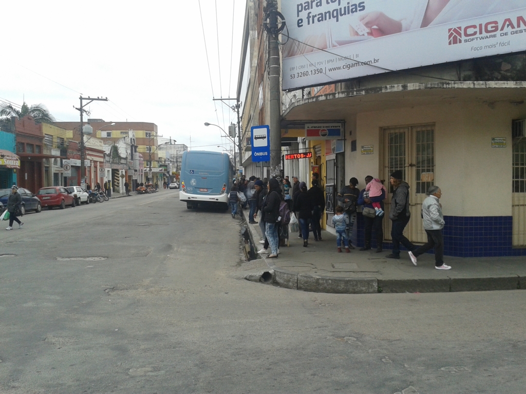 Confusão na General Osório para usuários de ônibus