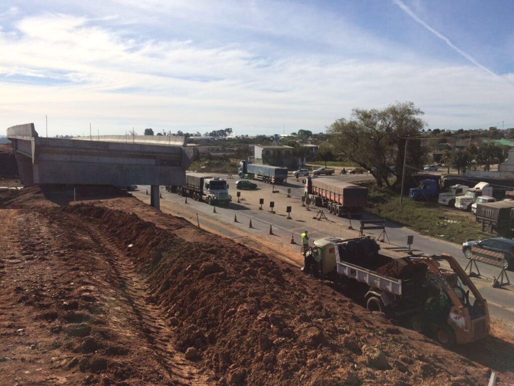 Obra no trevo de acesso ao Capão do Leão entra em nova fase