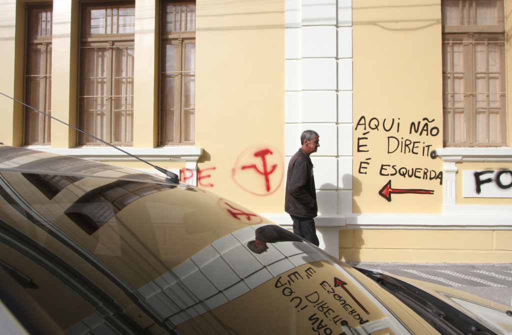 Vandalismo pela cidade