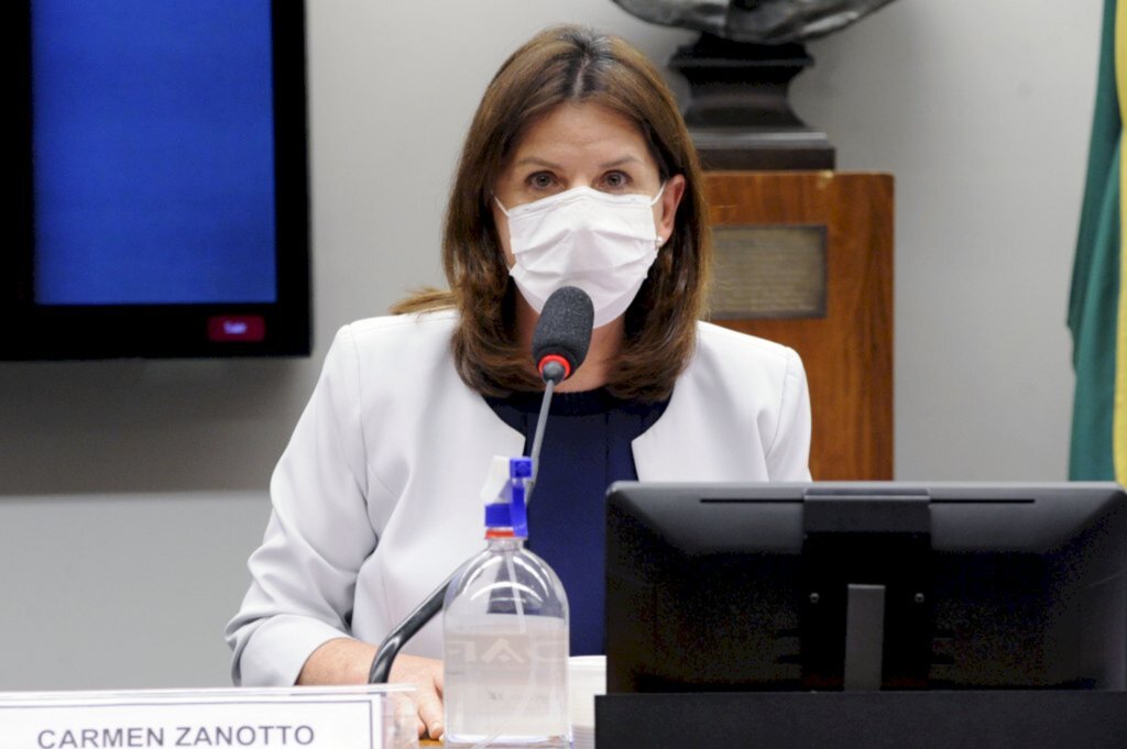 Foto: Câmara dos Deputados/ Arquivo - A deputada Carmen Zanotto (Cidadania-SC) defende que o debate em torno da recriação do auxílio emergencial seja retomado o quanto antes pelo Poder Legislativo.