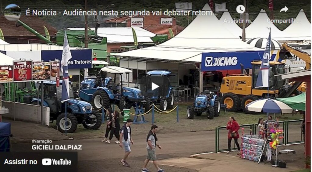 É Notícia - Audiência nesta segunda vai debater retomada de eventos - 11/12/20 - Assembleia do Estado de Santa Catarina (ALESC)