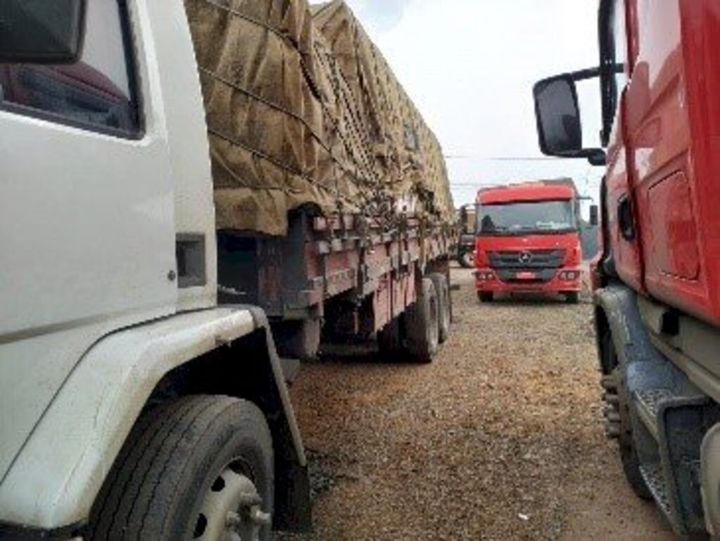 Foto: Divulgação/ SEF - Durante a ação de fiscalização, realizada em parceria com as Polícias Rodoviária Federal e Civil, os motoristas apresentaram documentos que indicavam falsa origem e falso destinatário e quantidades divergentes ao registrado nas notas fiscais.