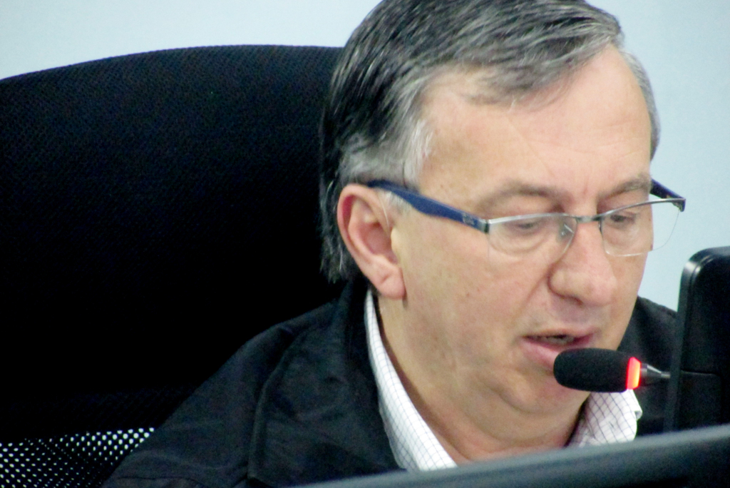  - Vereador e vice-presidente da mesa diretora de Capinzal (SC), Carlos Adriano Zocoli (PSDB).