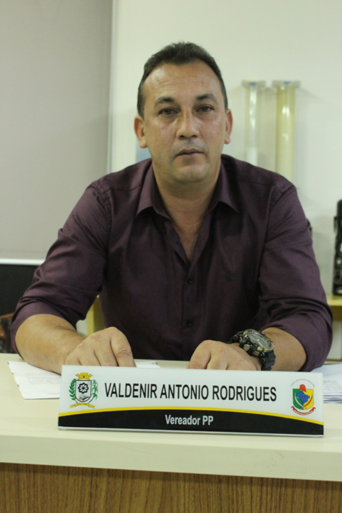  - Vereador do PP, Valdenir Antônio Rodrigues- Boca.