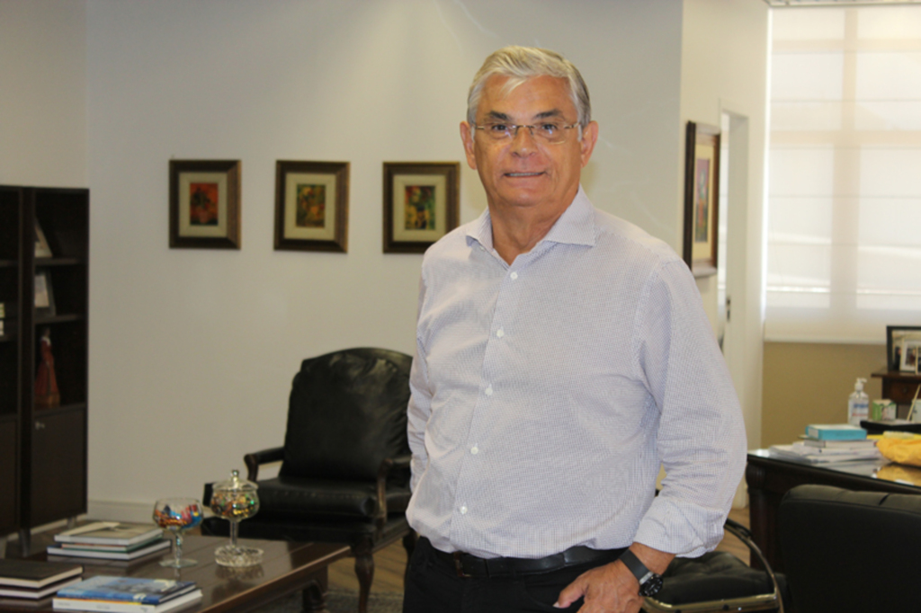 Agência Adjori/SC - Ex-governador Eduardo Pinho Moreira.