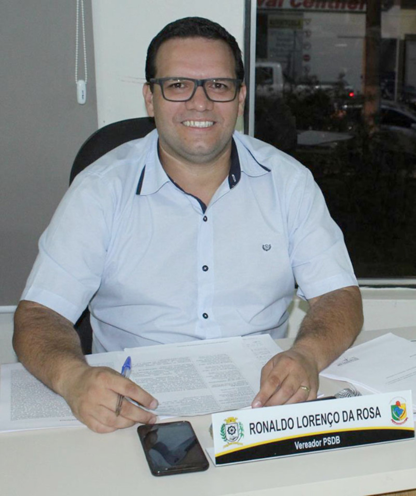  - Vereador Ronaldo da Roa (PSDB).