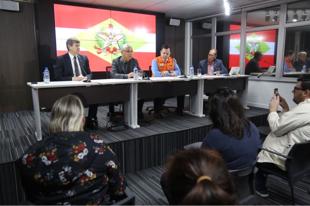 Governador avalia as consequências das paralisações de caminhoneiros em Santa Catarina