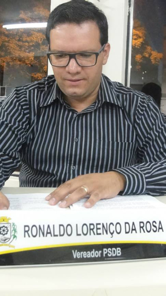  - Vereador Ronaldo da Rosa (PSDB).