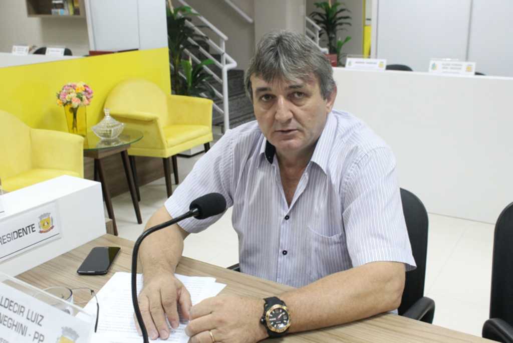 Vereador Aldecir Luiz Meneghini