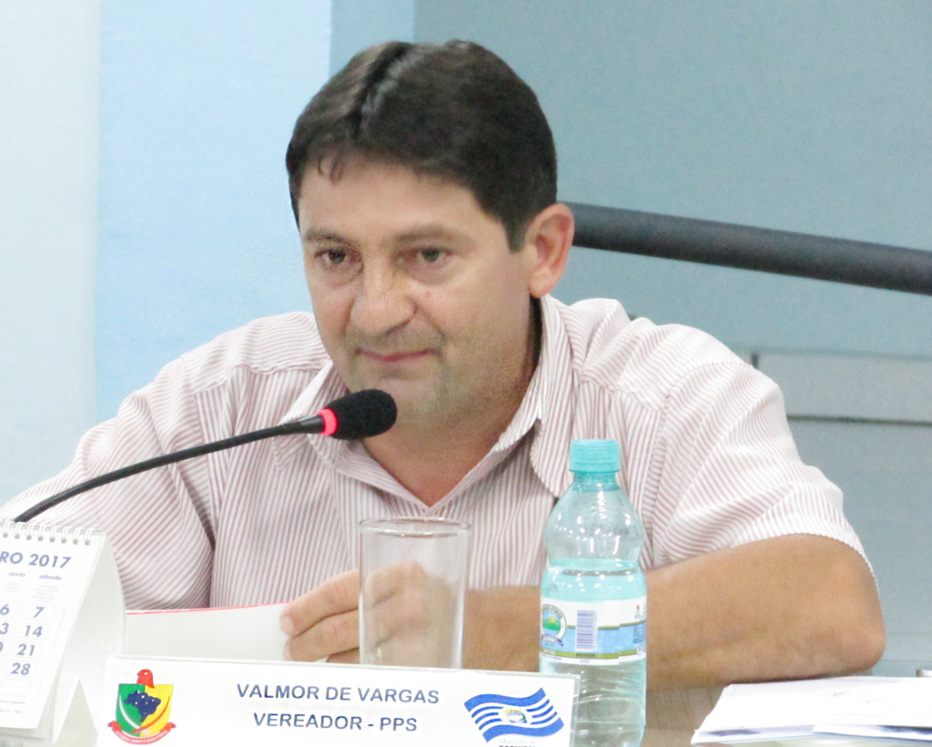  - Vereador Valmor de Vargas (PPS).