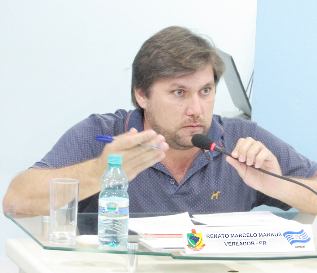 Vereador Renato sugere à Prefeitura de Capinzal: