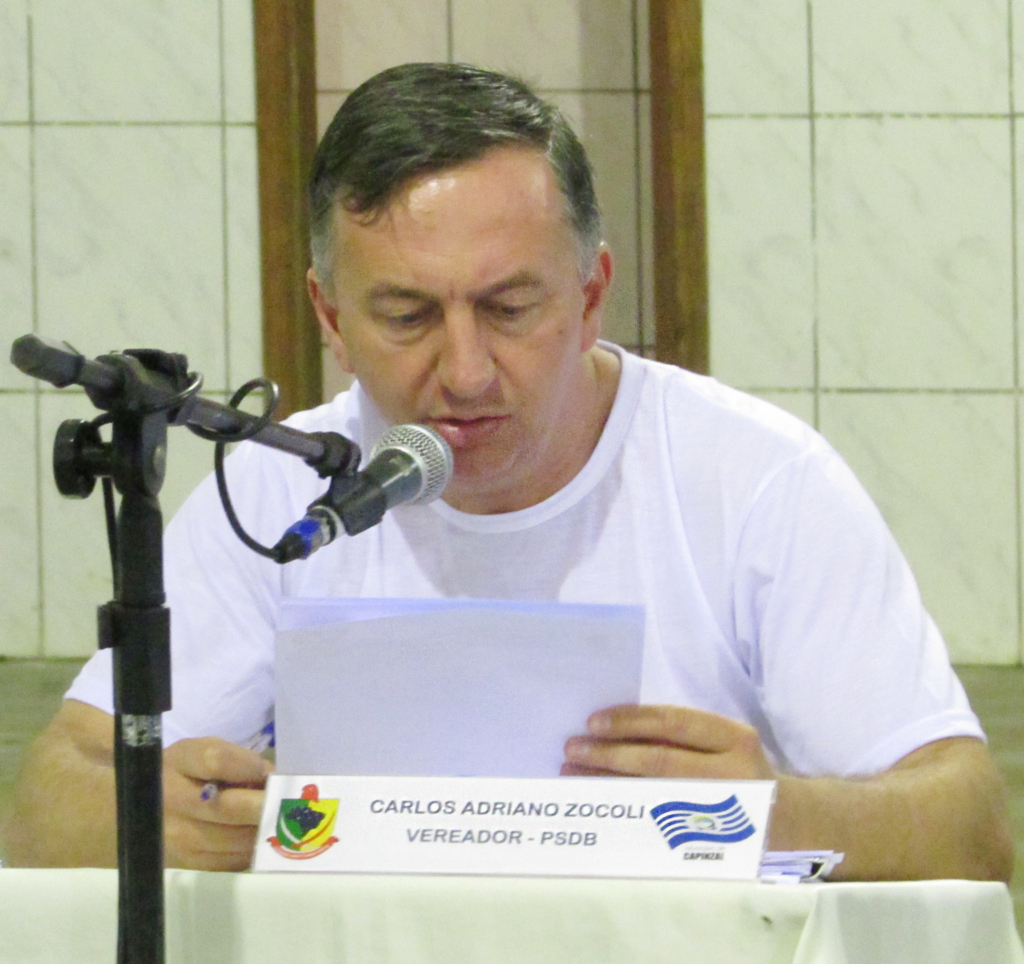  - Vereador Adriano Zocoli (PSDB).