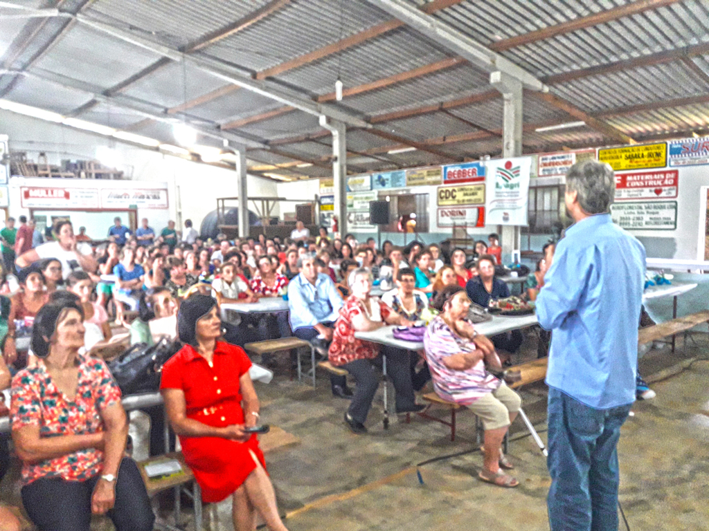 Deputado federal Pedro Uczai participa do Encontro das Mulheres Agricultoras