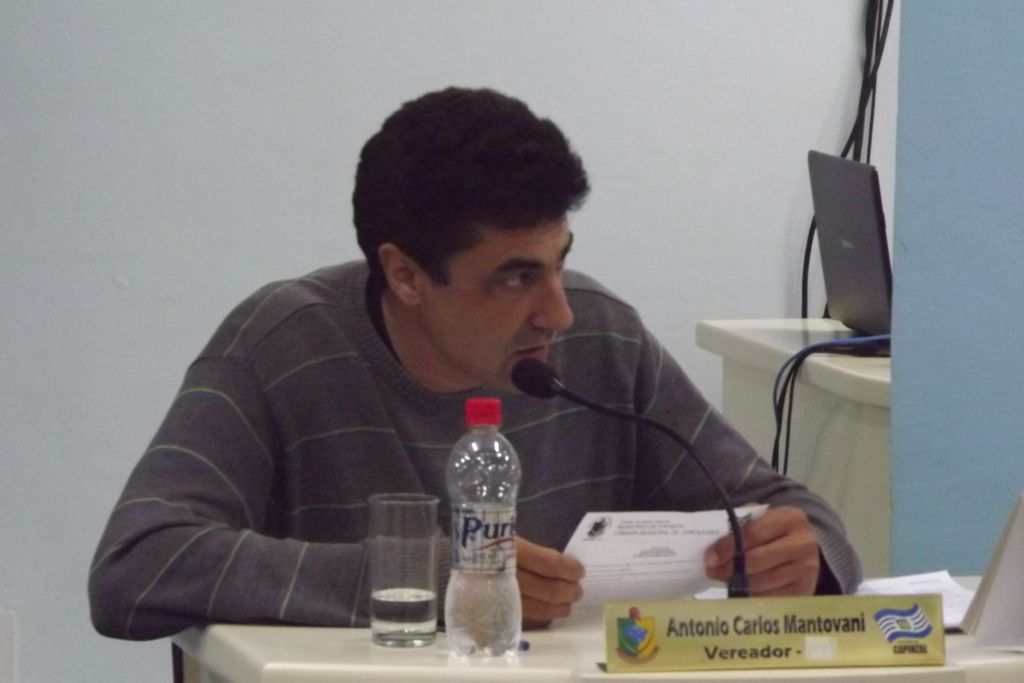 Jornalista: Aldo Azevedo - Antonio Carlos Mantovani (PMDB).