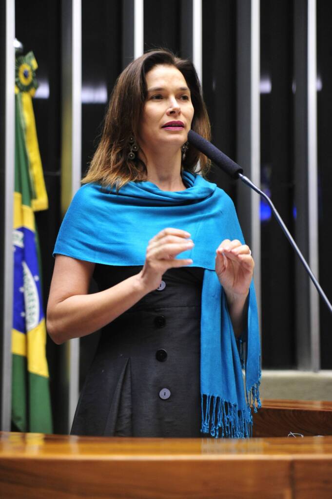 Câmara dos Deputados - Deputada Angela Albino (PCdoB-SC).