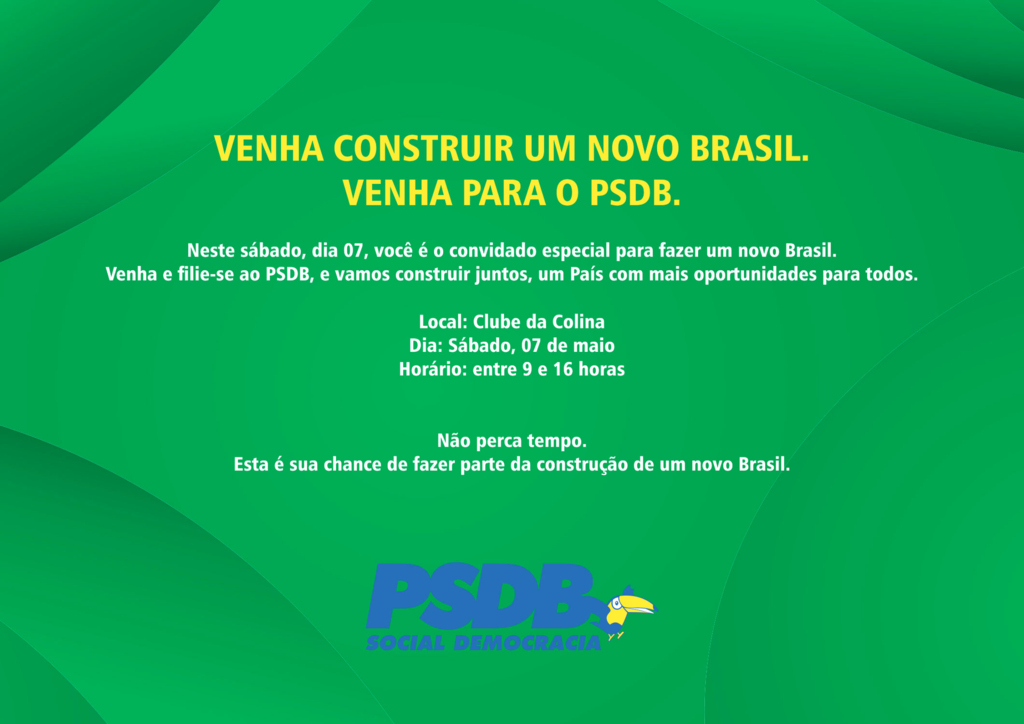 PSDB de Capinzal faz evento de filiação