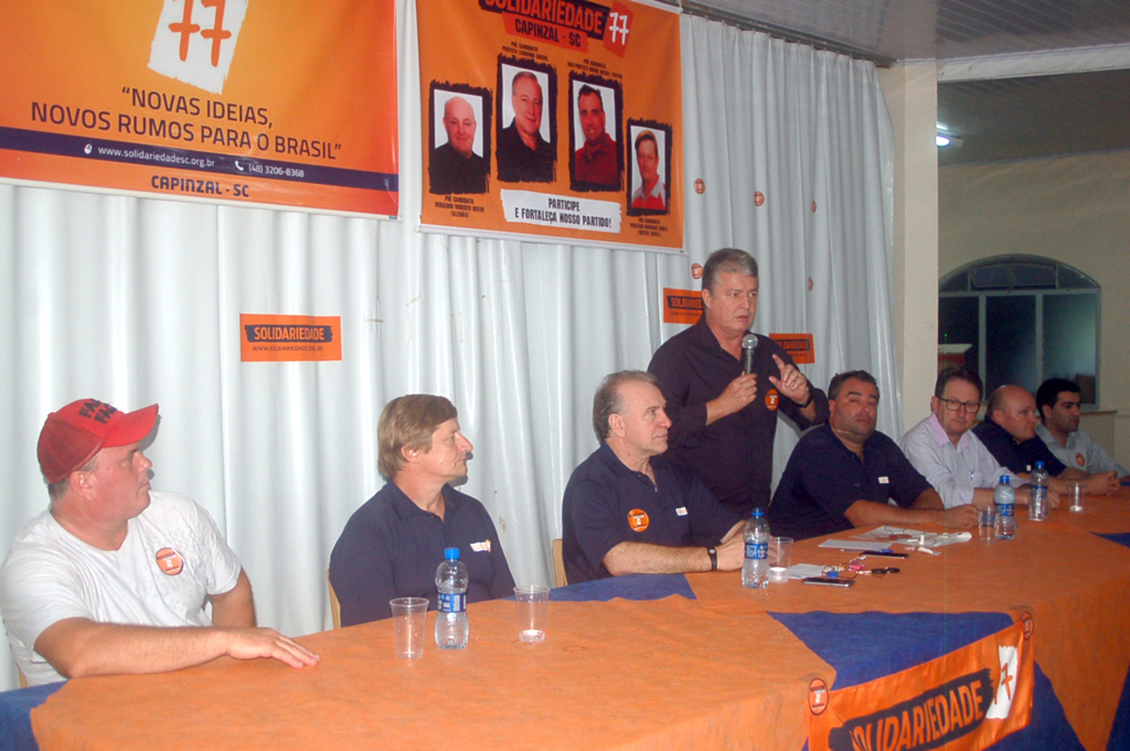 Encontro do Partido do Solidariedade de Capinzal