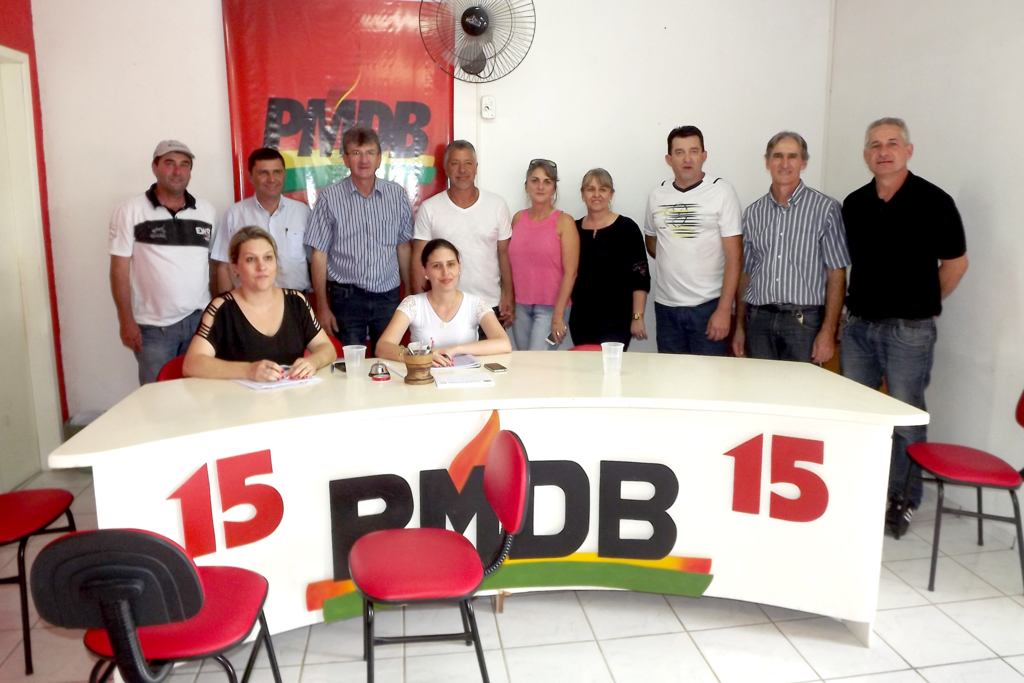 PMDB de Capinzal realiza encontro de mobilização do Partido