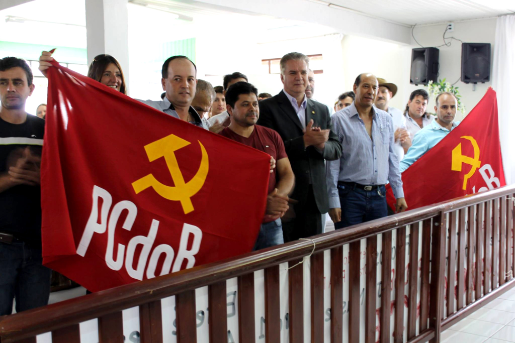 Recepção ao deputado Valduga na cidade de Monte Carlo