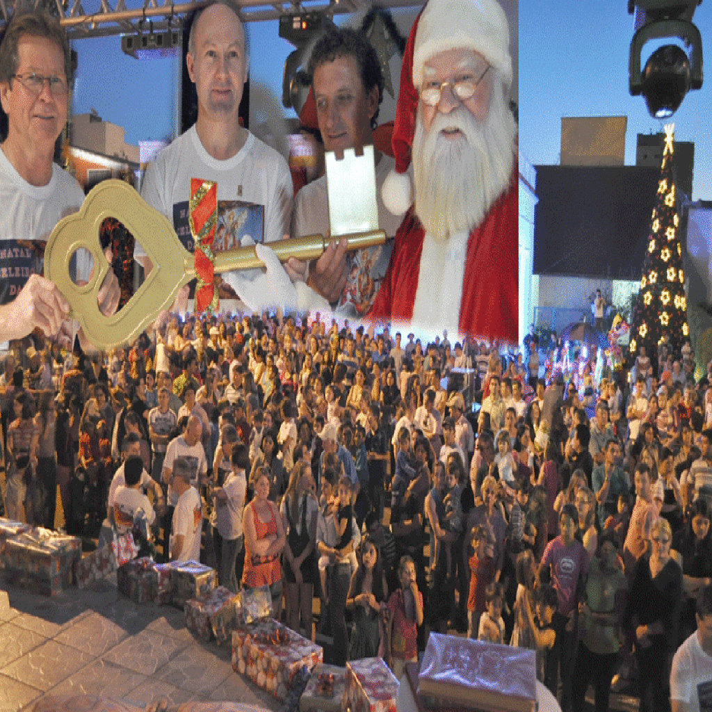 NATAL CELEIRO DA PAZ É ABERTO EM CAMPOS NOVOS