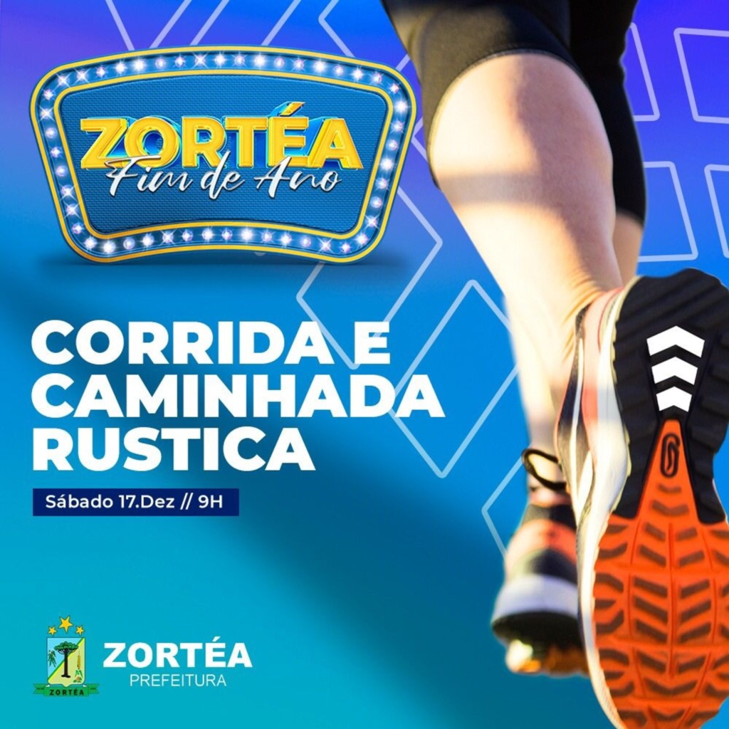 Participe da Corrida e Camihada Rústica de Zortéa em comemoração ao mês de aniversário do município.