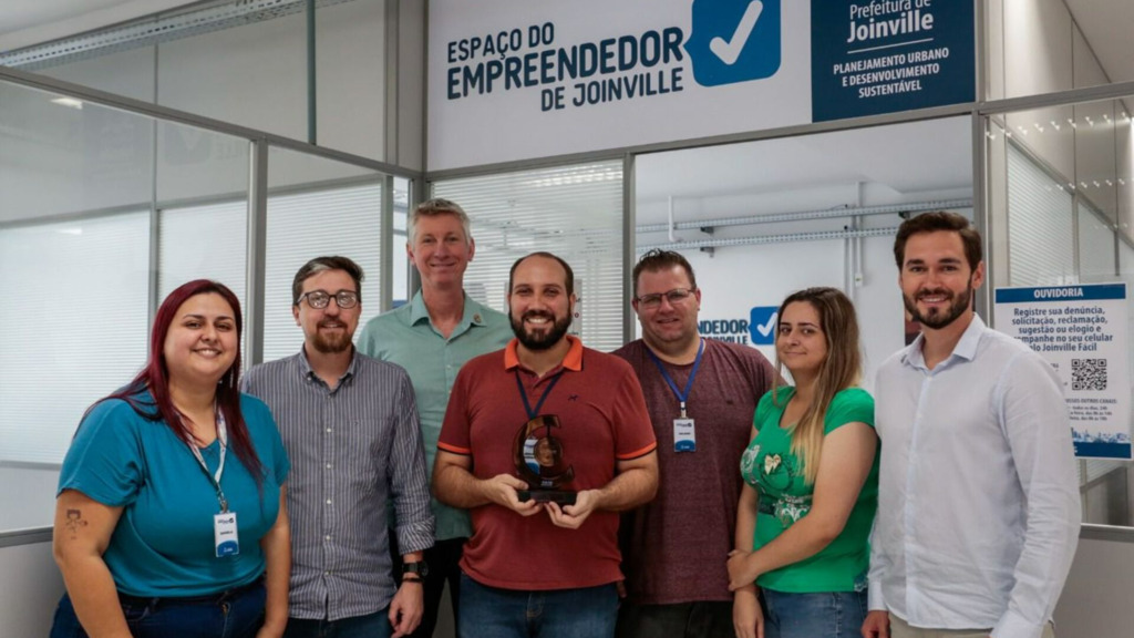 Espaço do Empreendedor de Joinville recebe prêmio do Sebrae Nacional por qualidade de atendimento