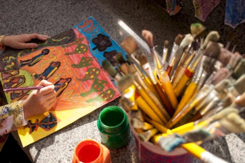 Inscrições para Escolinha de Arte ocorrem na próxima segunda-feira