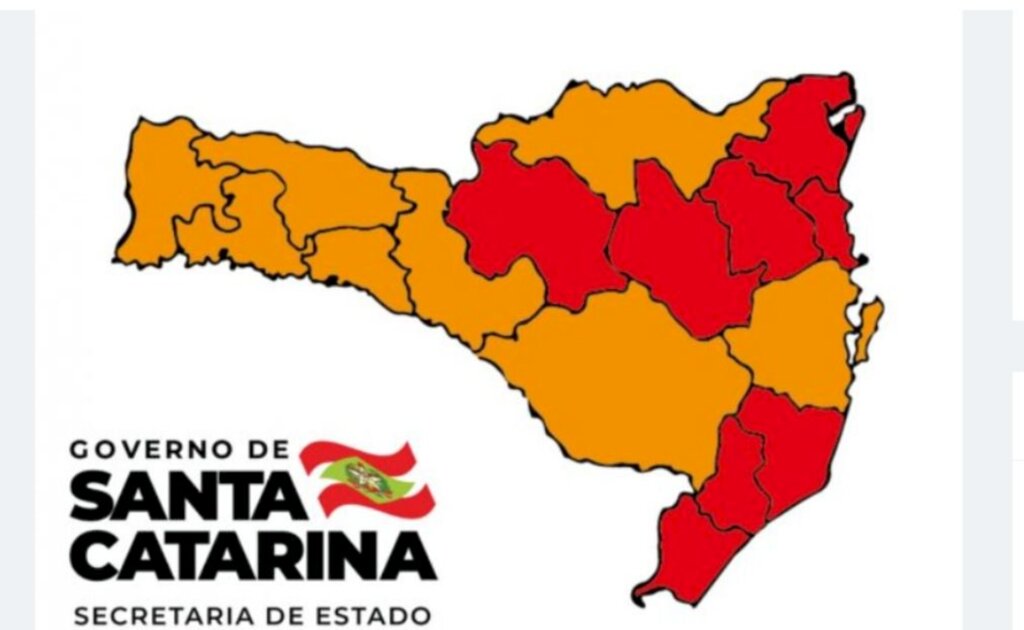 Planalto Norte de SC sai da categoria gravíssimo na matriz de risco potencial da Covid-19