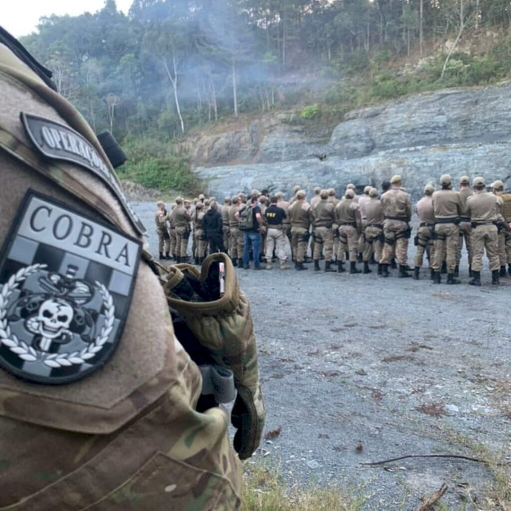 Polícia Militar realiza simulado de assalto a banco no município de Três Barras