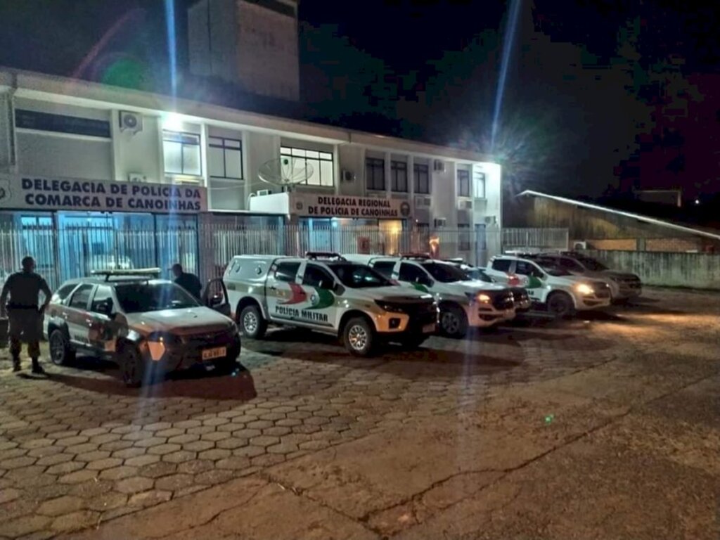 PM e Polícia Civil realizam operação de combate ao crime em Canoinhas